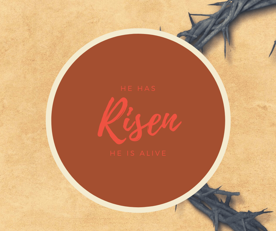 He has Risen, He is alive
